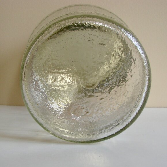 Vintage Glass Jar Nutty Club Peanut Butter Red and White Striped Lid ~ RARE - Picture 9 of 9